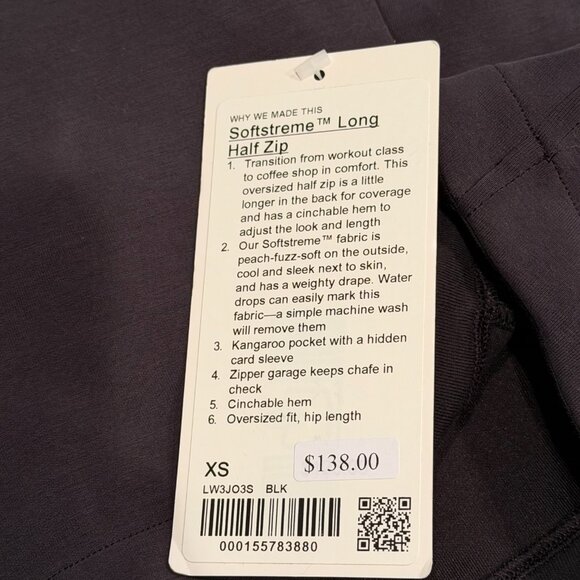 Lululemon Softstream Long Half-Zip - NWT - Picture 6 of 6